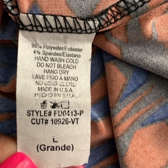 Popcorn Woman’s Purple /Black Printed Strapless Maxi Dress Size L - Picture 11 of 12